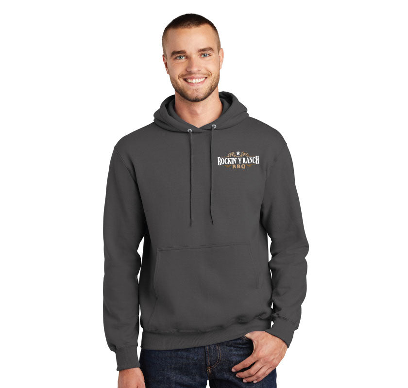 Men's Hoodie in Black Heather