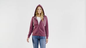 Ladies Zip Hoodie