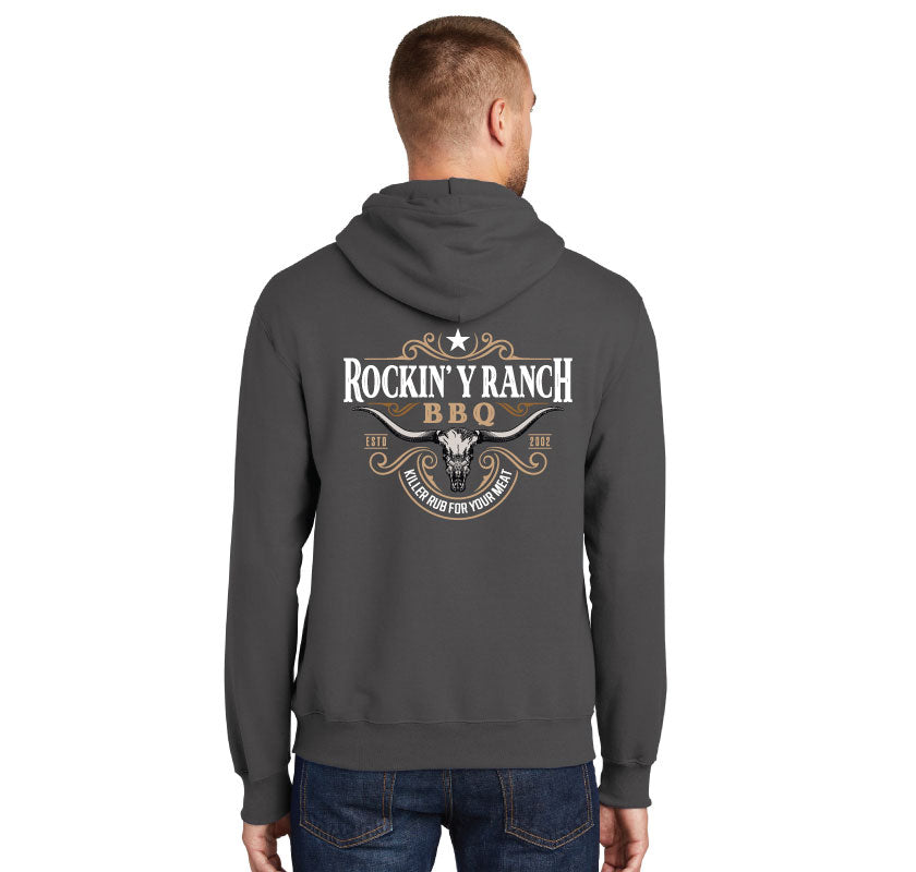 Men's Hoodie in Black Heather